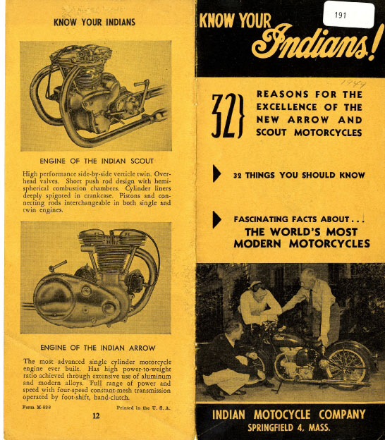 1949 brochure