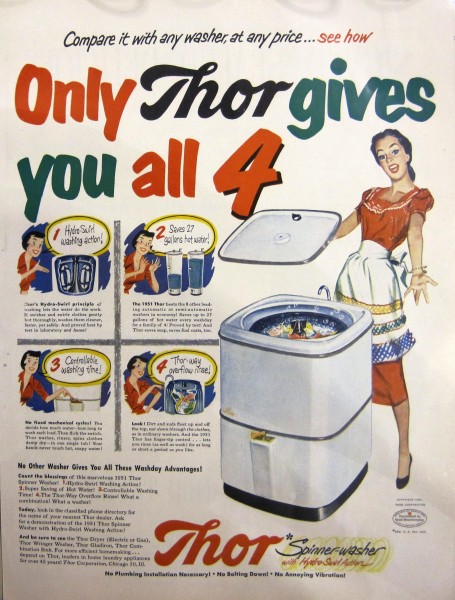 Thor Washing Machine Ad 14x10